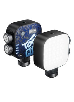 KASTWAVE Magnetic RGB Video Light, PHOTOOLEX Tofu Black knight Camera Light Mini 360° Full-Color LED Light for GoPro Studio Streaming Tiktok Vlog  - Image 1