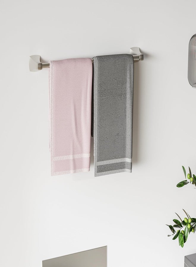 WZRUA 24 Inch Brushed Nickel Towel Bar Towel Rack for Bathroom Kitchen Hand Towel Holder Dish Cloths Hanger SUS304 Stainless Steel Rustproof Wall Mount - Image 3