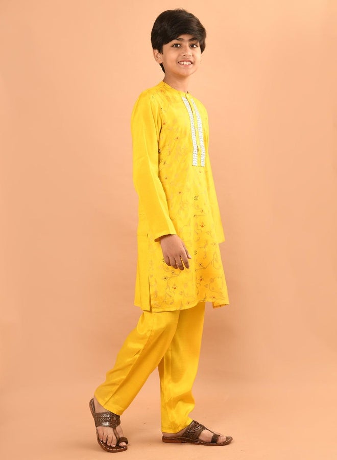 LILPICKS Embellished Dhoti Kurta Set - Image 2