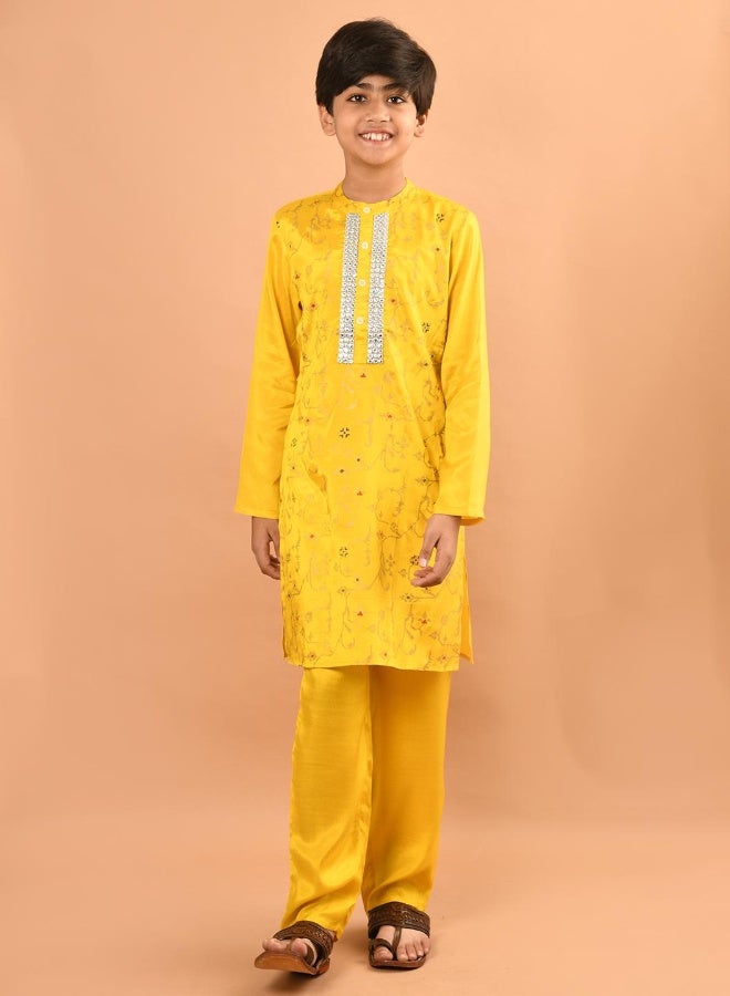 LILPICKS Embellished Dhoti Kurta Set - Image 1
