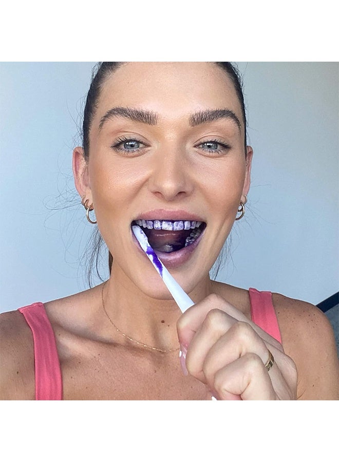 HiSmile V34 Teeth Color Corrector Serum 30ml – Purple Teeth Brightening Toothpaste, Stain Remover for Yellow Teeth, Coffee & Tea Stains, Instant Whitening Care - Image 2