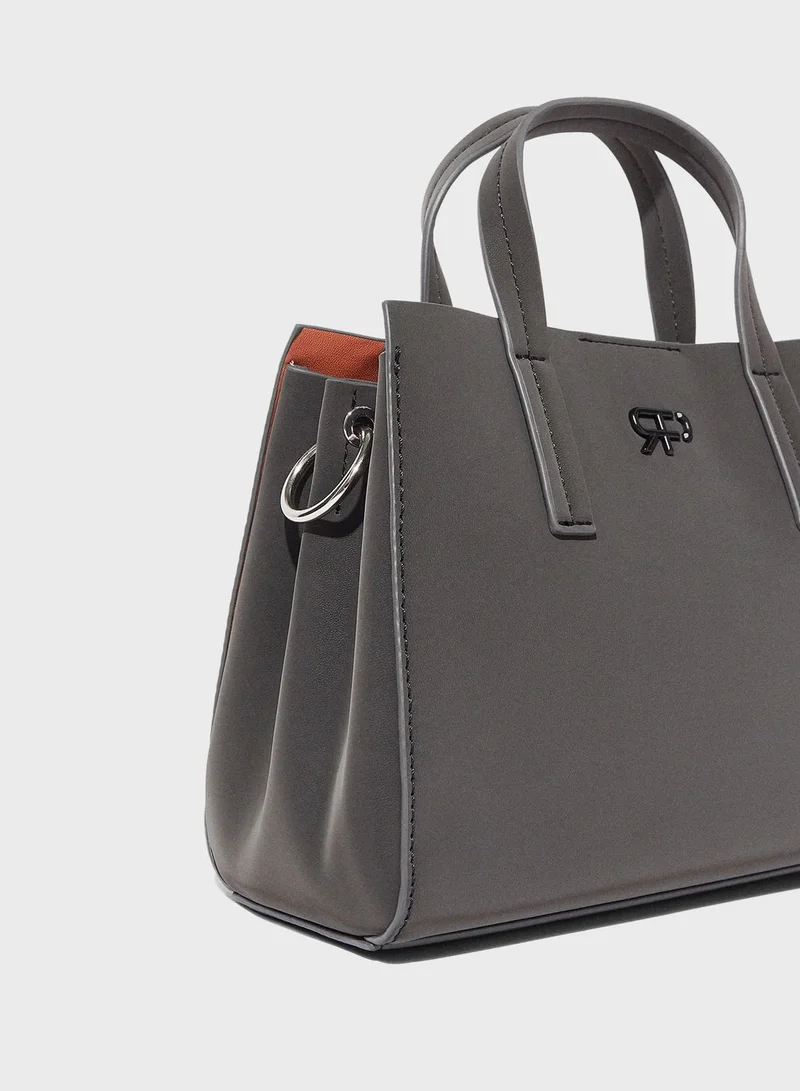 PARFOIS Top Handle Tote Bag