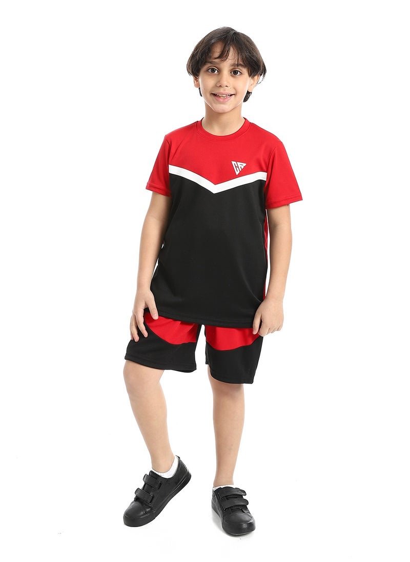 Caesar BoysSport T-Shirt With Short Set  - Image 1