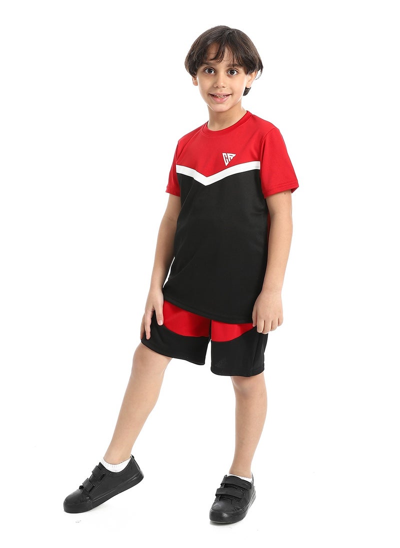 Caesar BoysSport T-Shirt With Short Set  - Image 3