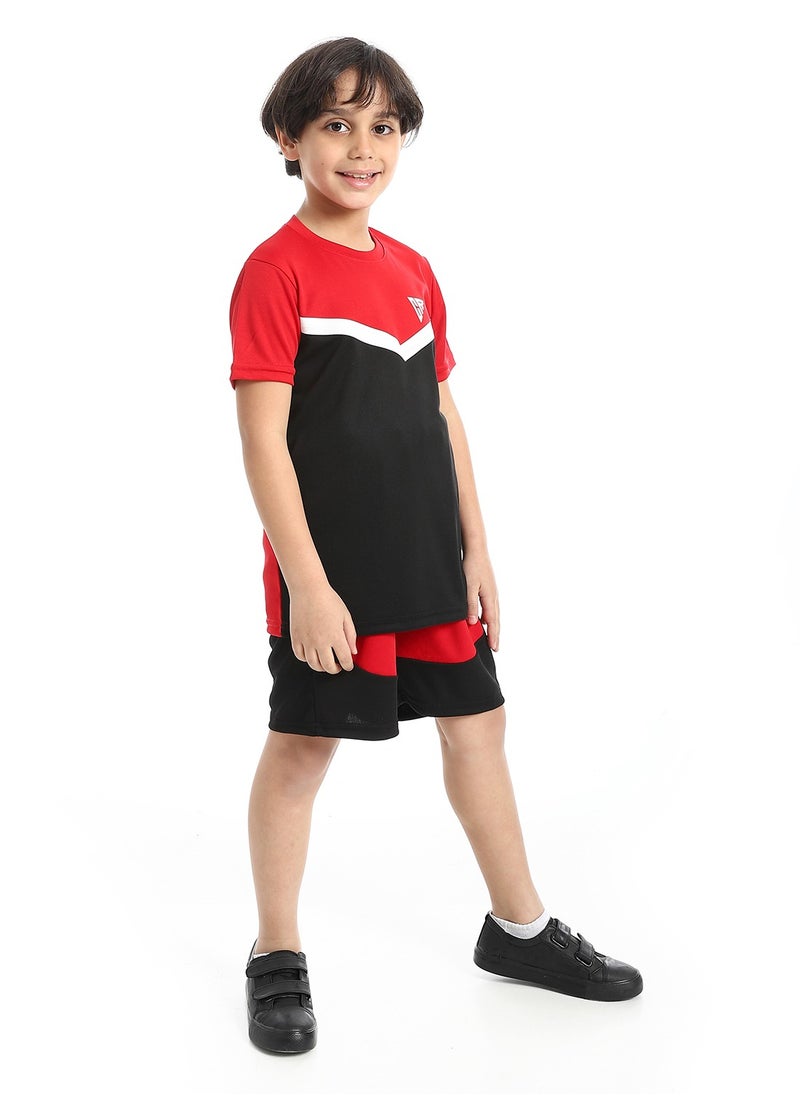 Caesar BoysSport T-Shirt With Short Set  - Image 4