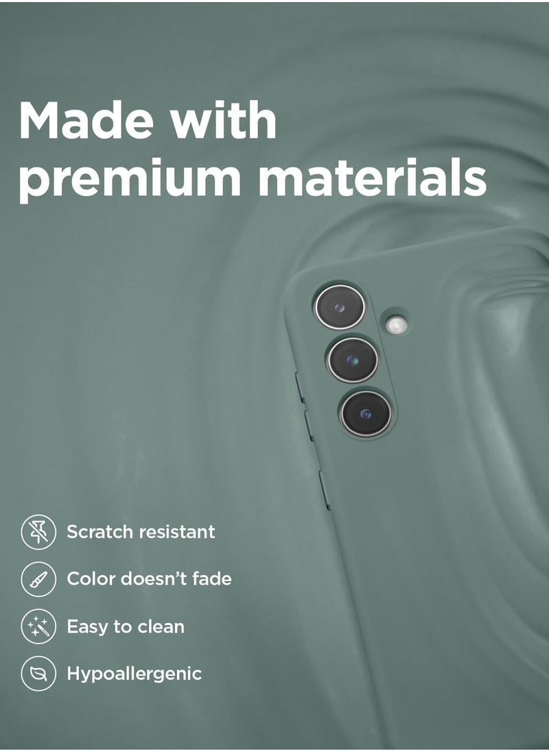 BORTONY Samsung Galaxy A55 Case Cover Flexible Soft Silicone Slim Fit Case for Galaxy A55 Anti Scratch with Inside Microfiber Lining Shockproof Protective Phone Case for Galaxy A55 Case 6.6 inch  - Image 4