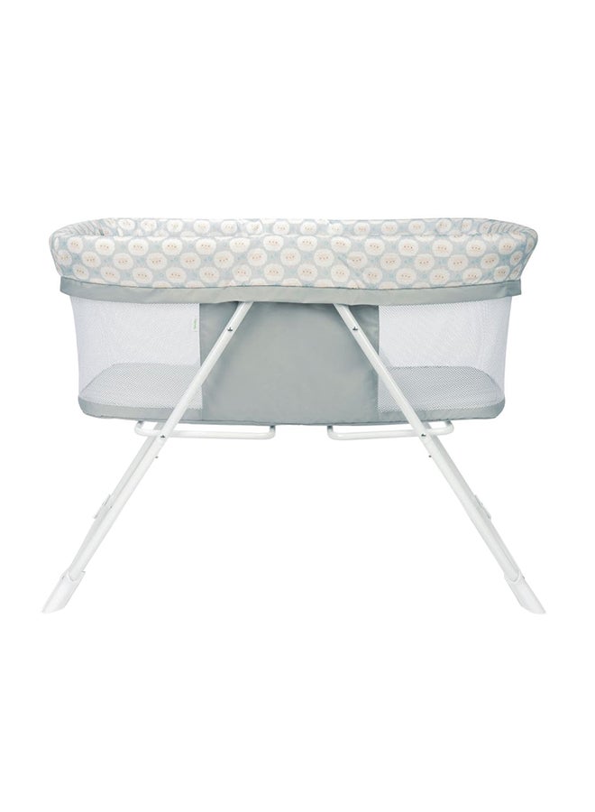 ingenuity Snooze And Stow Rocking Portable Folding Bassinet - Sheppy -  0 Months+ - Image 4