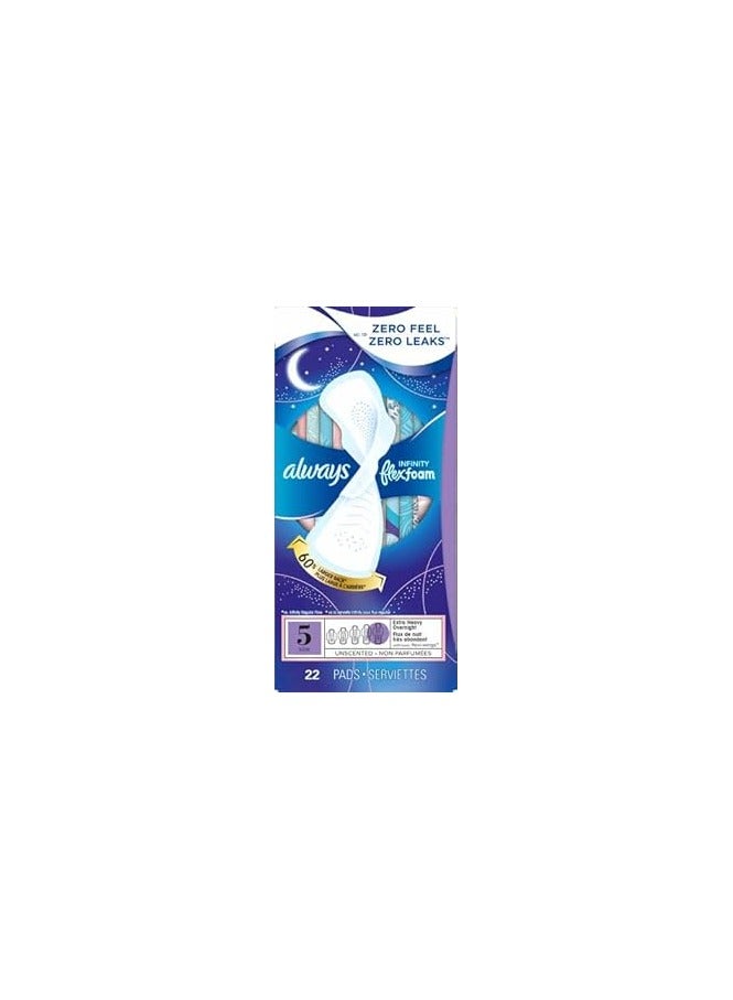 أولويز فوط نسائية مقاس 5 شديدة الامتصاص خلال الليل عديم الرائحة - Image 1