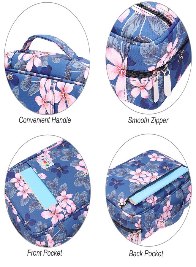 BOMKEE حافظة أقلام كبيرة السعة من بومكي للبالغين، 304 فتحة، حقيبة تنظيم أقلام متعددة المقصورات لأقلام التلوين، الأقلام المميزة، أقلام الجل (زهور ماغنوليا، 304) - Image 5