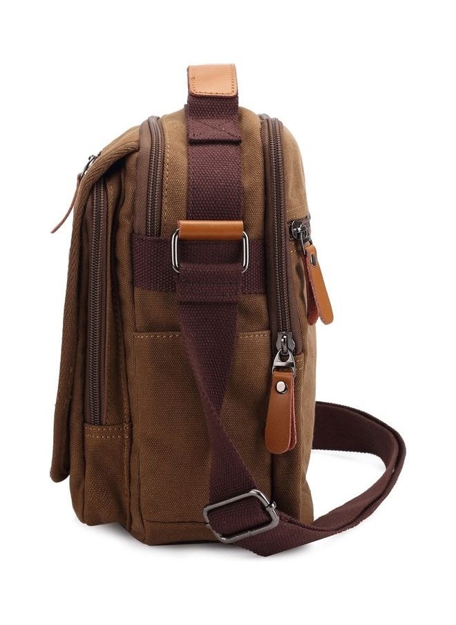 NIBEMINENT - Multifunction Canvas Men Messenger Bags Travel - Image 1