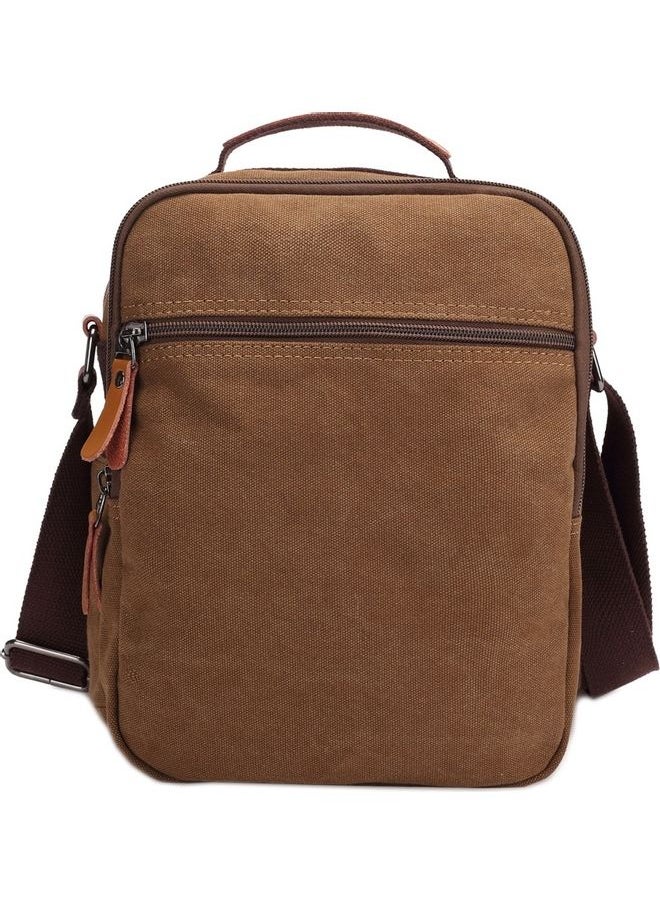 NIBEMINENT - Multifunction Canvas Men Messenger Bags Travel - Image 1