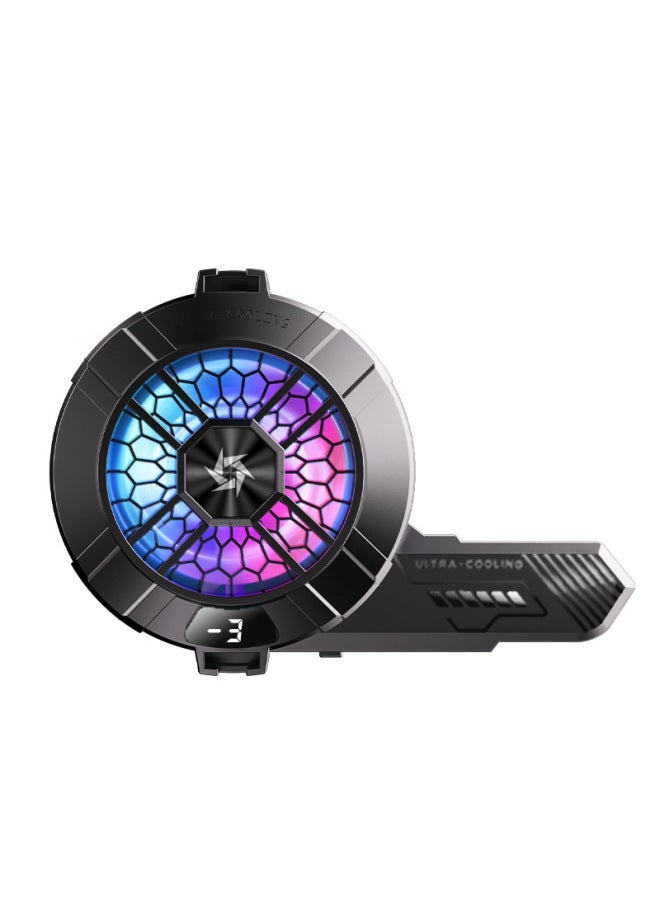 SL33 Magnetic Semiconductor Mobile Phone Radiator Freezing Refrigeration E-sports Game Live Cooling Mute-Color:Sl33 - Image 5