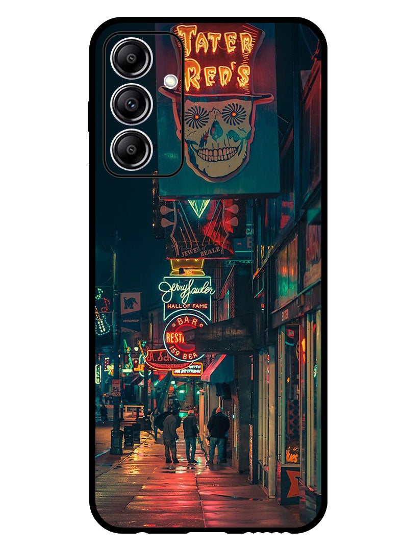 Theodor Protective Case Anti Scratch Shock Proof Bumper Cover For Samsung Galaxy A25 Night Market - Image 1