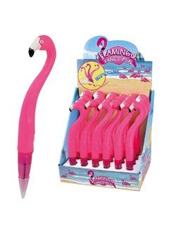 Salla 24-Piece Flamingo Ballpoint Pen Pink  - Image 1