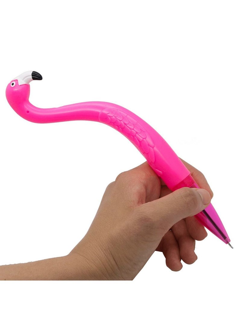 Salla 24-Piece Flamingo Ballpoint Pen Pink - Image 4