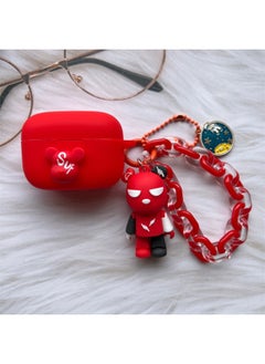 Suitable For Vivo TWS 4 Wireless Bluetooth Headset Protective Case IQOO TWS 2 Cartoon Charging Box Soft Case-Colour:05+ Pendants-Model:iQOO TWS 2