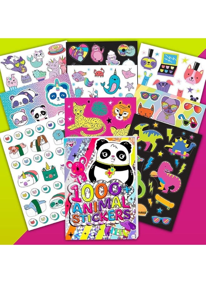 Fashion Angels - Set of 4 Stickers Books, 1000+ Stickers for Each Book, Fantasy, Food, Photographs and Animals, for 6 Years, 32672F - pzsku/Z65404AC735DC5DFB62C0Z/45/_/1729417123/14e1e827-01c3-400e-9dab-ec126874c0dd