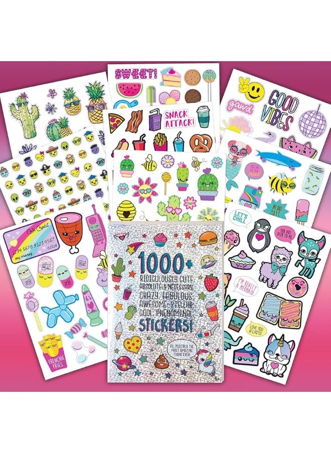 Fashion Angels - Set of 4 Stickers Books, 1000+ Stickers for Each Book, Fantasy, Food, Photographs and Animals, for 6 Years, 32672F - pzsku/Z65404AC735DC5DFB62C0Z/45/_/1729417124/9ae108c6-971d-4f3f-be90-47c6d3d73366