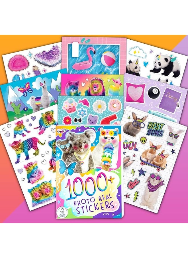 Fashion Angels - Set of 4 Stickers Books, 1000+ Stickers for Each Book, Fantasy, Food, Photographs and Animals, for 6 Years, 32672F - pzsku/Z65404AC735DC5DFB62C0Z/45/_/1729417127/d5f4916c-b81f-447a-96c4-77c53ea3f552