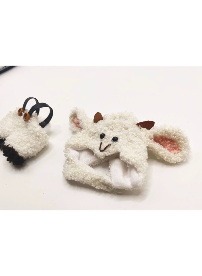 linkship Labubu Doll Clothes, Interchangeable Outfit Set for 17cm Hanging Plush, Stylish & Durable Apparel for 1st/2nd/3rd Gen Collection - Image 4