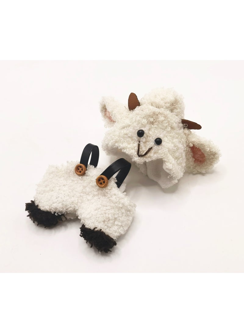 linkship Labubu Doll Clothes, Interchangeable Outfit Set for 17cm Hanging Plush, Stylish & Durable Apparel for 1st/2nd/3rd Gen Collection - Image 5