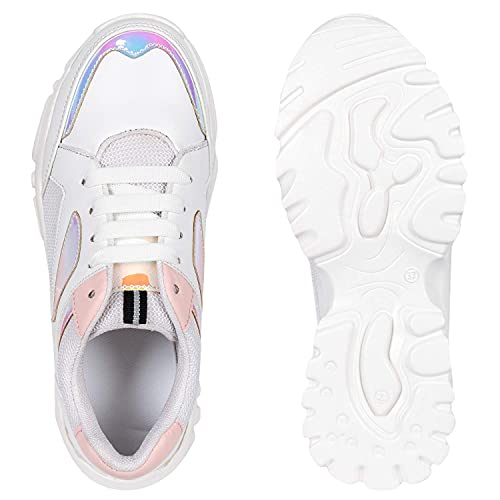 Amico Comfotable Lightweight Casual Sneaker For Women/Girls White, 7 UK - Image 5
