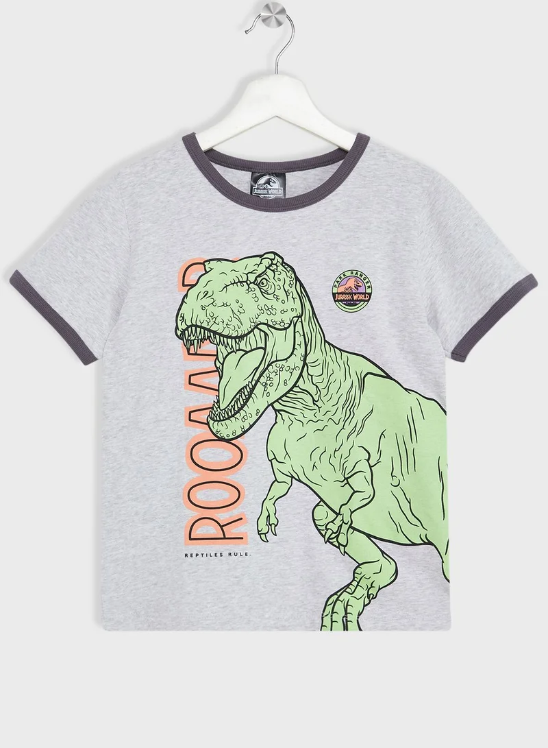 Cotton On Kids Dino T-Shirt & Shorts