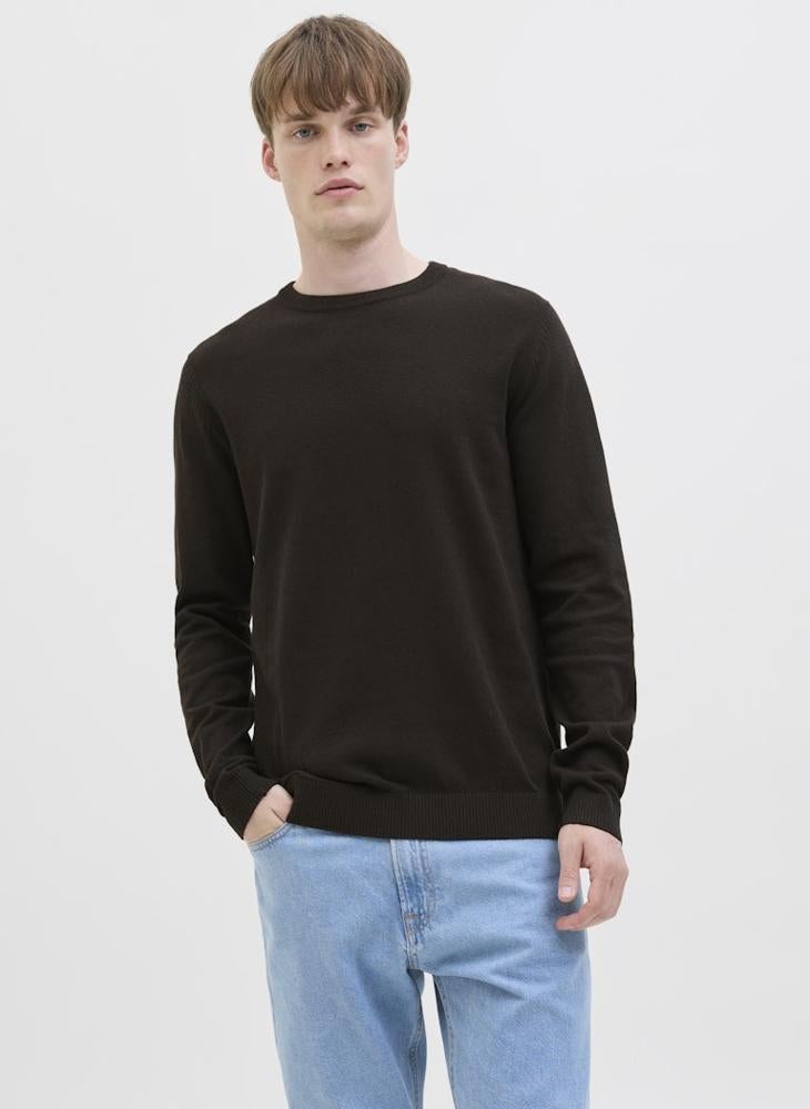 JJ Rebel Knit Neck Long Sleeve Sweater - Image 1