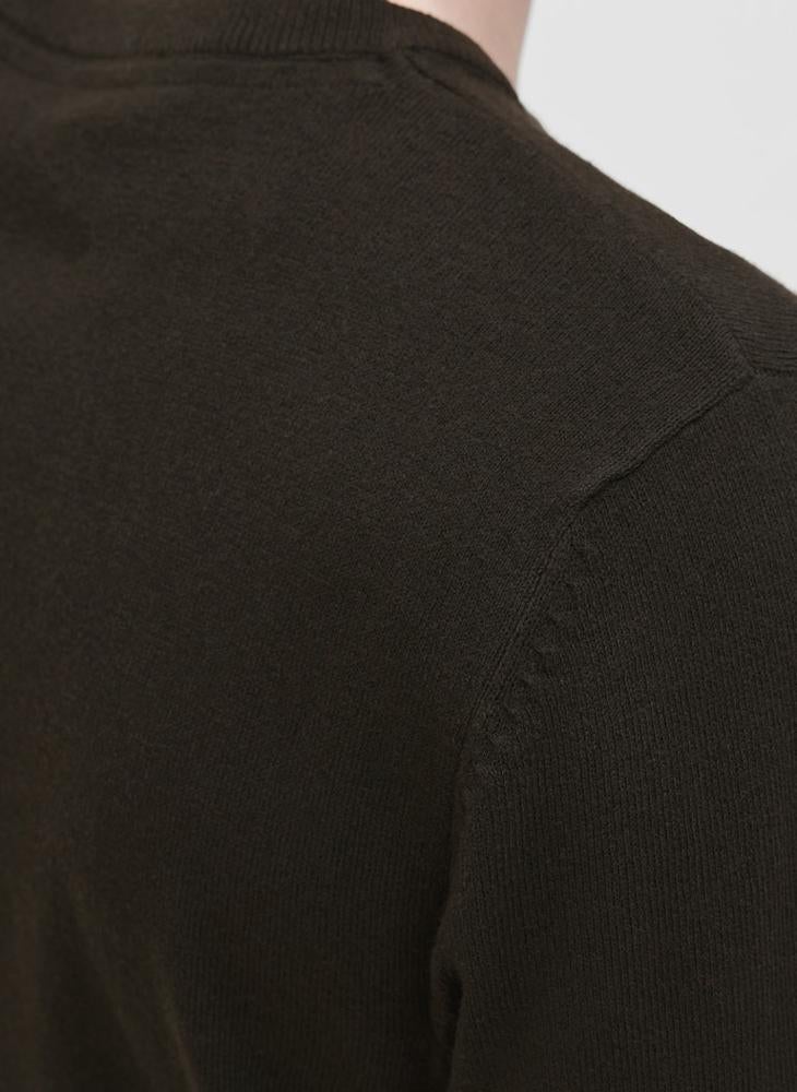 JJ Rebel Knit Neck Long Sleeve Sweater - Image 4