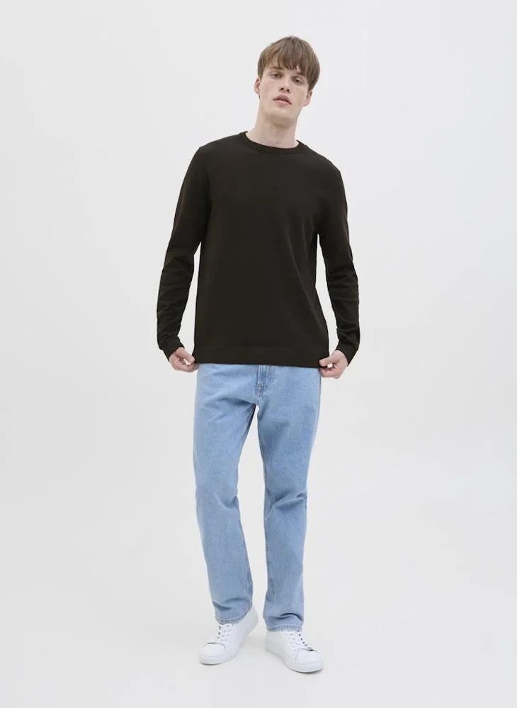 JJ Rebel Bcallum Knit Crew Neck  Sweater