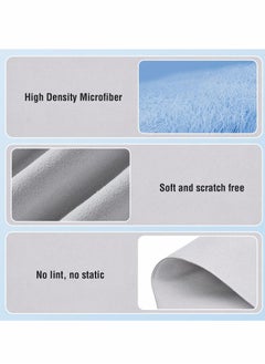 Y&D Polishing Cloth for Apple 2022, Soft Nonabrasive Material Polish Cleaning Electronic Screens Compatible with iPhone,iWatch,iPad,MacBook (2-Pack)  - Image 2