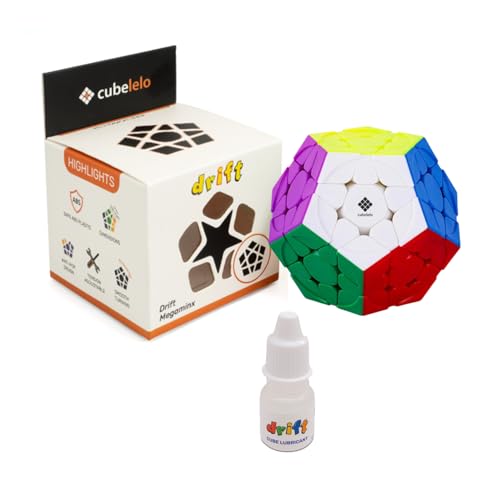 Cubelelo Drift Megaminx Speed Cube + Lube Combo | Stickerless High-Speed Megaminx Puzzle with Professional Lubrication | Ideal for Speedcubing Enthusiasts, Kids & Adults - Image 5