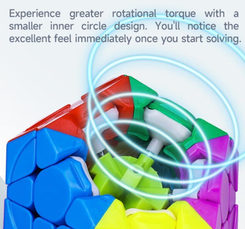 Cubelelo Drift Megaminx Speed Cube + Lube Combo | Stickerless High-Speed Megaminx Puzzle with Professional Lubrication | Ideal for Speedcubing Enthusiasts, Kids & Adults - Image 4