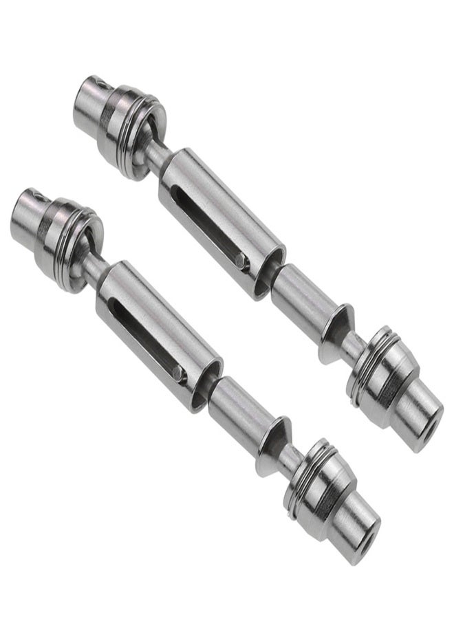 Drive Shaft 2pcs Compatible with WPL B1 B16 B24 B36 C1 C24 C34 JJRC Q60 Q61 Q65 MN 90 RC Car - Image 5