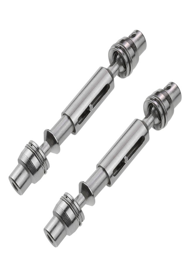 Drive Shaft 2pcs Compatible with WPL B1 B16 B24 B36 C1 C24 C34 JJRC Q60 Q61 Q65 MN 90 RC Car - Image 4