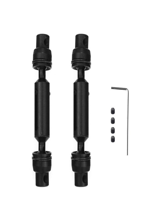 Drive Shaft 2pcs Compatible with WPL B1 B16 B24 B36 C1 C24 C34 JJRC Q60 Q61 Q65 MN 90 RC Car - Image 1