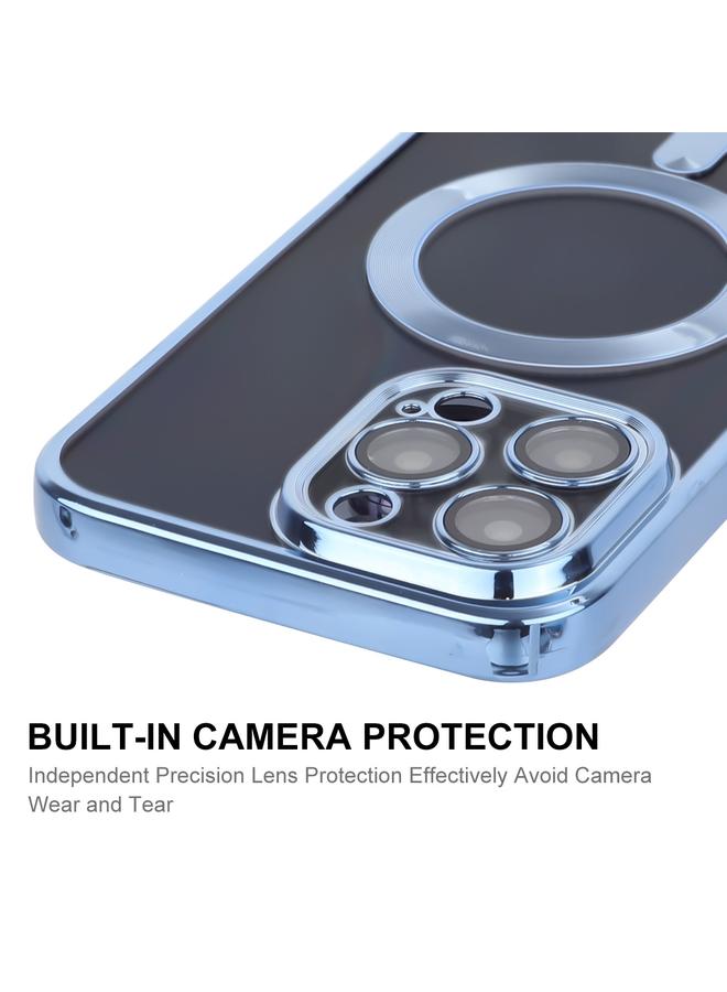 ENKAY Case For iPhone 14 Pro Electroplated MagSafe Shockproof TPU Phone Case with Lens Film - Image 4