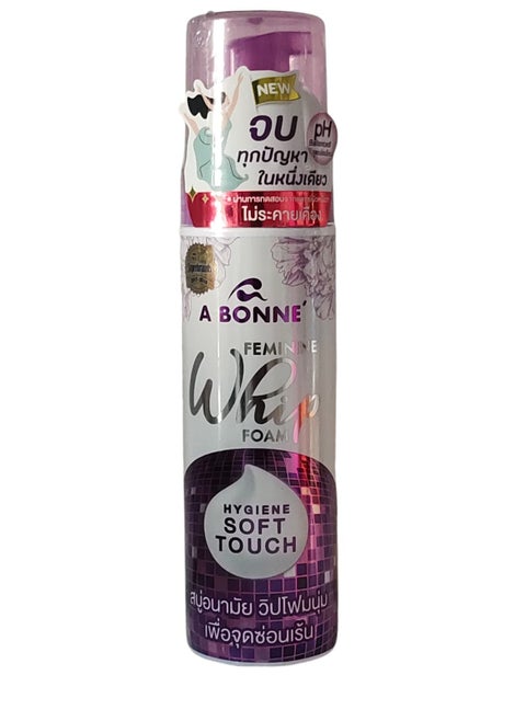 Feminine Whip Foam Hygiene Soft Touch 150 ml
