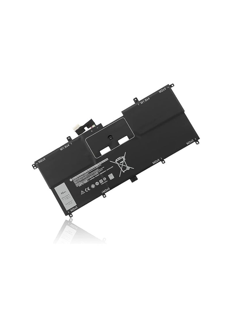 4400.0 mAh Replacement Laptop Battery For Dell XPS M1530 Black