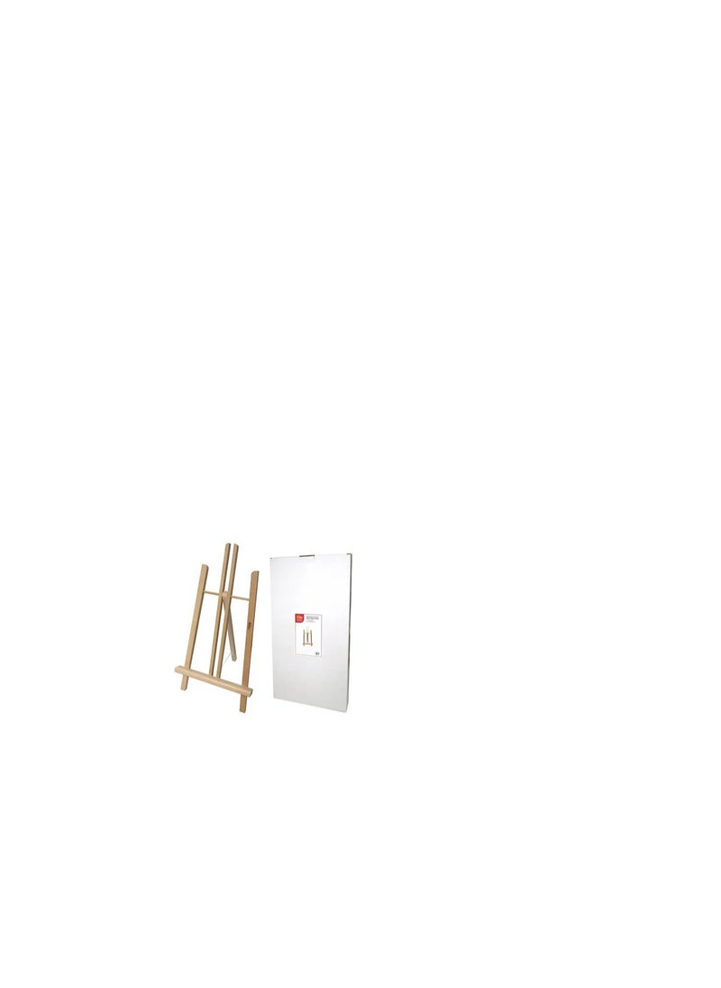 Funbo - Funbo Beech Wood Painting Easel Size 50x40x43cms - Image 1