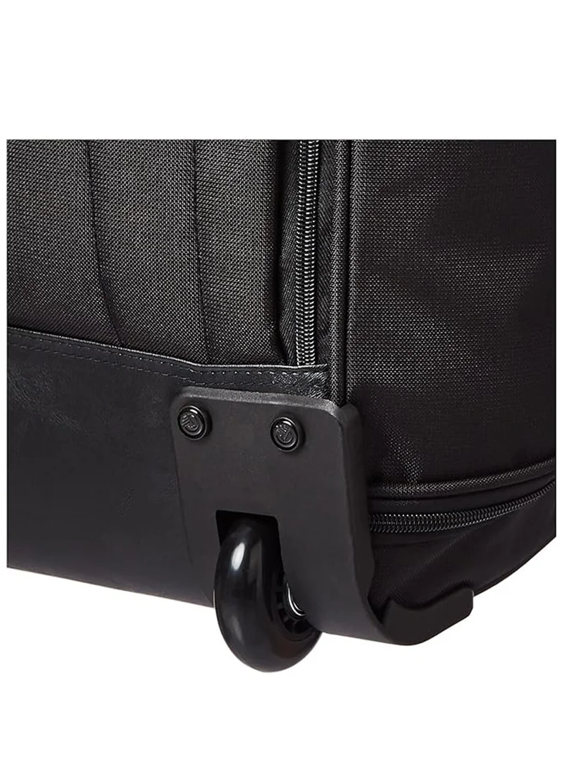 Eminent  Soft Shell Rolling Backpack with Pockets Small Lightweight School Luggage Bag with Pockets With 2 Wheels E5478A Black  | Best Price UAE