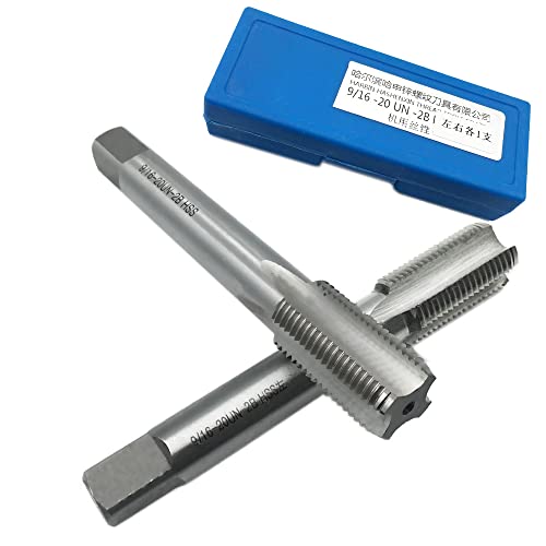 IBVIBV 9/16-20 Right & Left Hand Thread Tap HSS set 9/16'' - 20 TPI For Bike Crank Repair - Image 5