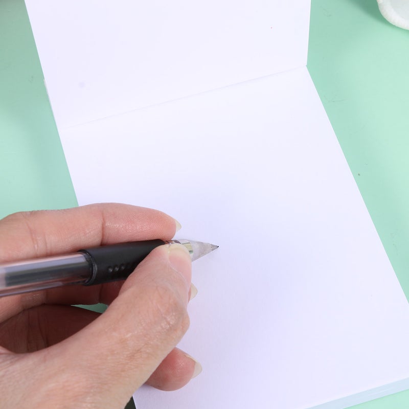 1PC 100 Sheets Sketch Blank Book Delicate Blank Notebook Art Drawing Papers Painting Graffiti Notebook (140x90mm) - Image 3