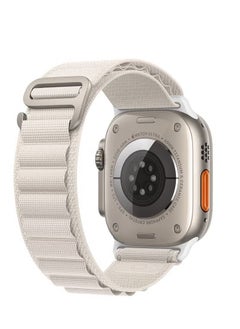 Bonita Alpine Loop Nylon Bands 38mm 40mm 41mm Compatible with Apple Watch Ultra ,Adjustable Sport with Titanium G-Hook Braided bands for iWatch Series 8/7/6/5/4/3/2/1/SE,Women Men