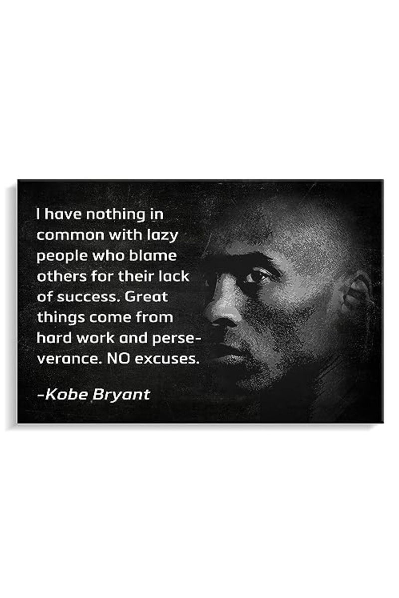 Creoate Kobe Bryant Poster Canvas Wall Art Decor - Image 5