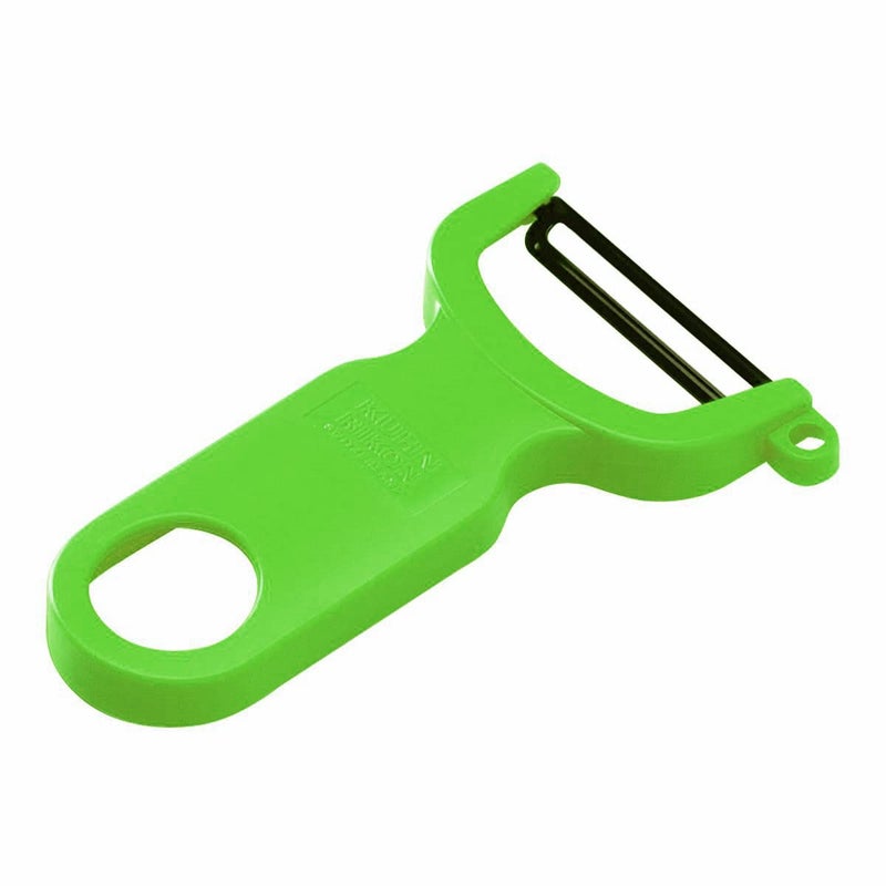 Kuhn Rikon Original Swiss Peeler, 4-Inch, Green - Image 1
