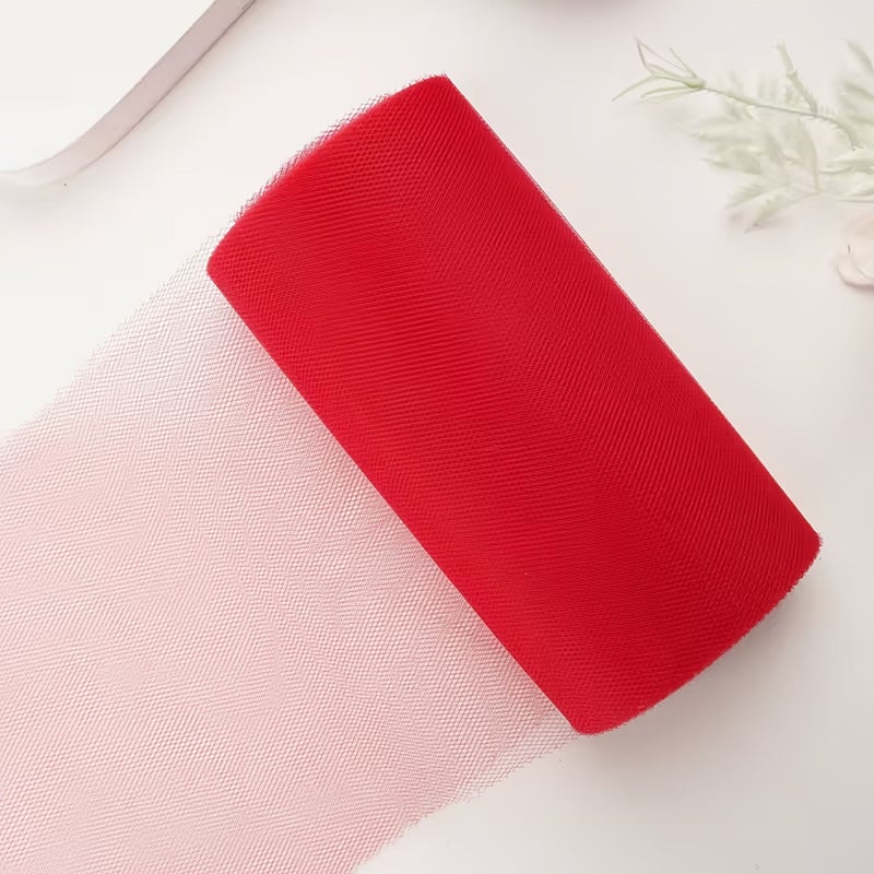 Lake Blue Tulle Fabric Roll 5.9 X 10 Yards for Wedding Decoration Crafts - Image 1