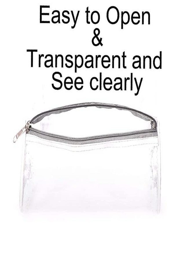 Shining Zon 1 Transparent Clear Acrylic Clipboard Writing Pad and 1 Pencil Pouch with Zipper Closure for Drawing Exam Board Kids Students Examination Office School College - Image 4