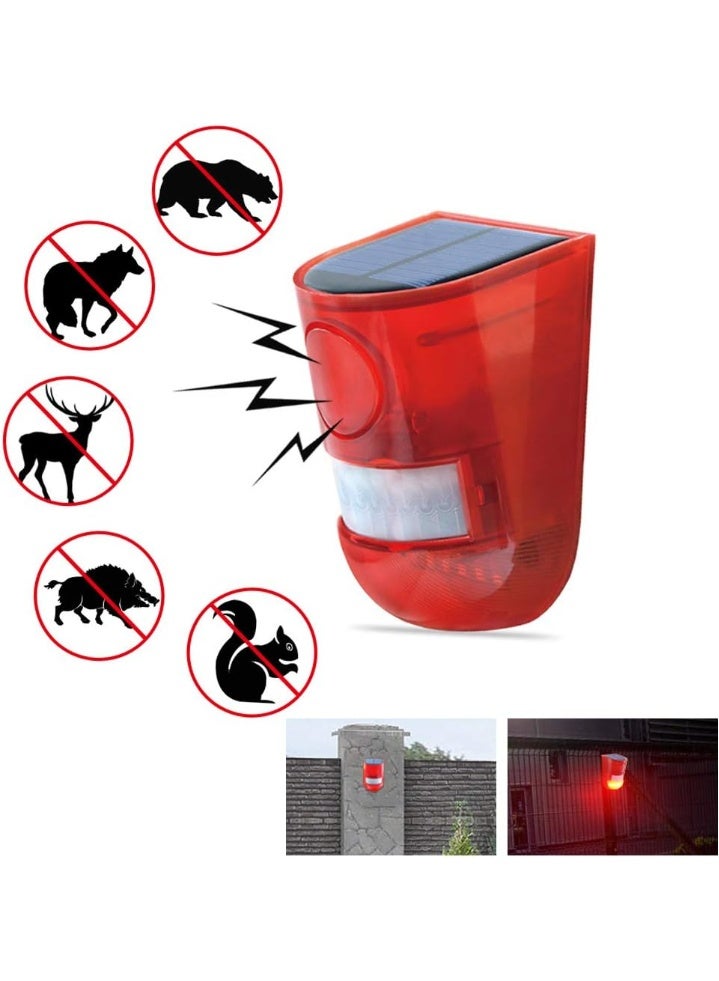 jaexest نظام إنذار أمن أجهزة استشعار الحركة تنبيه صوتي الإنذار و مجموعة إنذار لاسلكية مضادة للماء للمزرعة والفيلا والفناء - Image 2