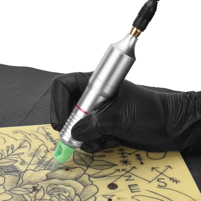 Rotary Tattoo Machine Pen Classic Tattoo  RCA Connector Tattoo Artrist Cartridge Needles - Image 2